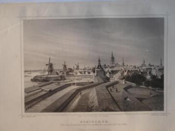 083 / Gorinchem Korenmolen beoosten de Dalempoort 1860 beschikbaar voor biedingen