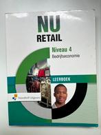 NU Retail 4 Bedrijfseconomie Leerboek, Ophalen of Verzenden, Zo goed als nieuw, Overige niveaus, Nederlands