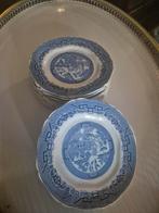 Petrus Regout Willow (gebaks) Borden - Set van 10, Ophalen