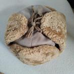 Originele ushanka / trapper hat sheepskin, Ophalen of Verzenden, Landmacht, Nederland, Kleding of Schoenen