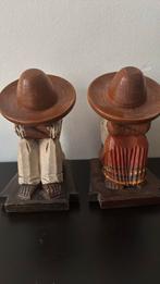 Boekensteun hout. Mexicaan, Ophalen of Verzenden, Zo goed als nieuw