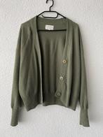 Les tricots de léa cashmere cardigan vest green, Verzenden, Les tricots de Léa, Zo goed als nieuw, Maat 36 (S)