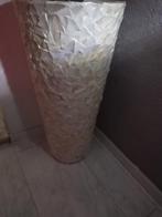 Schelpenvaas, Huis en Inrichting, Woonaccessoires | Vazen, Overige kleuren, Ophalen of Verzenden, Minder dan 50 cm, Glas
