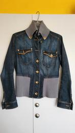 vintage spijkerjasje stretch jeans jasje M/38 als nieuw, Ophalen of Verzenden, Zo goed als nieuw