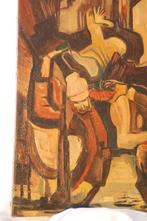 Schilderij van S.Gribling .Amsterdam, Antiek en Kunst, Ophalen of Verzenden