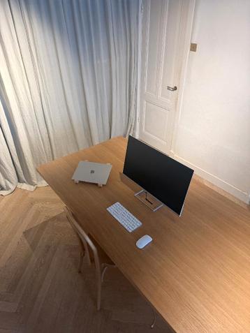 Maatwerk massief eiken bureau - afbeelding 5