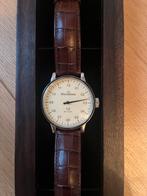 Meistersinger 1Z - nauwelijks gebruikt, in goede conditie., Leer, Staal, Polshorloge, Zo goed als nieuw