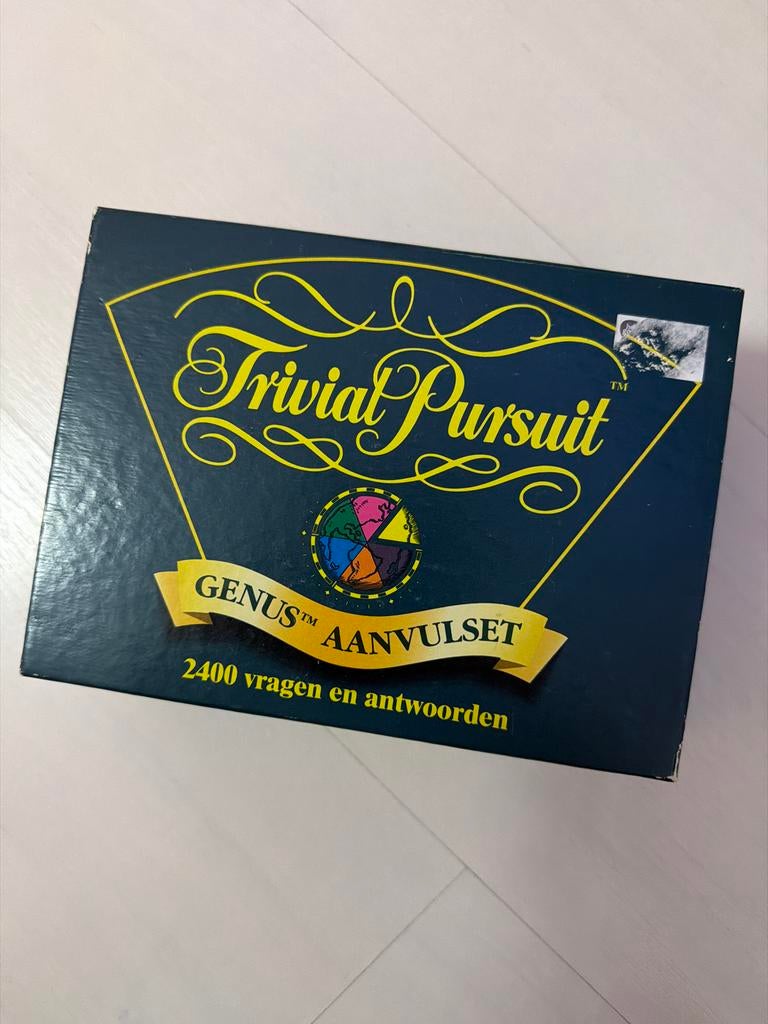 Trivial Pursuit Genus Aanvulset - Uitbreiding, Hobby en Vrije tijd, Gezelschapsspellen | Bordspellen, Een of twee spelers, Ophalen of Verzenden