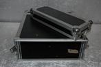 Flightcase 19 inch 63x52x20cm zwart/zilver  <25252201>, Gebruikt, ., Drums of Percussie, Ophalen of Verzenden