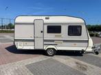 Hobby Classic 430 met voortent (mooie caravan), Hobby, Bedrijf, Treinzit, 750 - 1000 kg