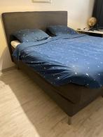 IKEA Boxspring bed antraciet afmeting 180x200 cm, Huis en Inrichting, Gebruikt, Tweepersoons, Ophalen of Verzenden, 180 cm