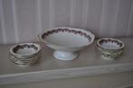 Antiek Servies Porselein Schaal Striegau Bloem Roos1924-1933, Antiek en Kunst, Ophalen of Verzenden