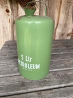 Petroleum kan 5ltr , groenpatina, Antiek en Kunst, Ophalen