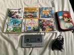 Nintendo 3DS XL Snes uitvoering + 8 games + oplader + hoes, Spelcomputers en Games, Ophalen of Verzenden, Zo goed als nieuw, Met games