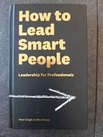 How to Lead Smart People – €6, Ophalen of Verzenden, Zo goed als nieuw