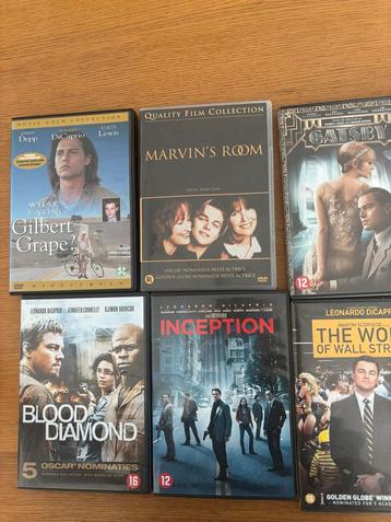 Verschillende films - Leonardo DiCaprio - DVD beschikbaar voor biedingen