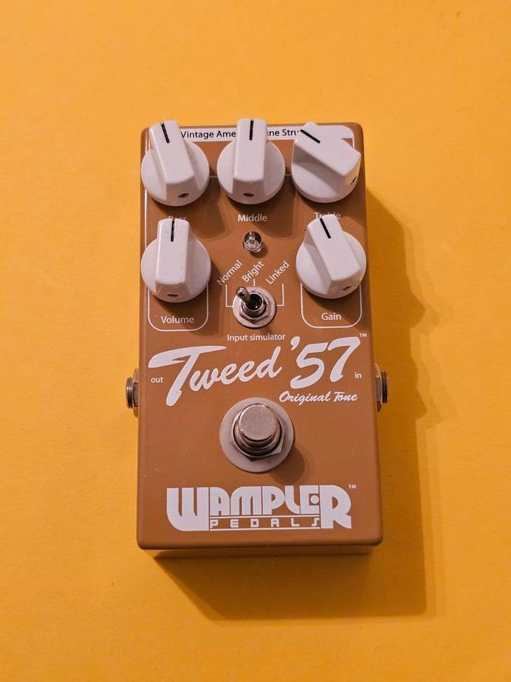 Wampler Tweed '57 Overdrive, Muziek en Instrumenten, Effecten, Gebruikt, Distortion, Overdrive of Fuzz, Ophalen of Verzenden