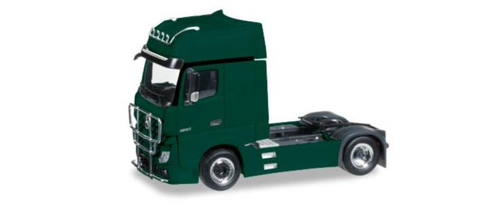 Herpa Mercedes-Benz Actros Gigaspace Trekker, Hobby en Vrije tijd, Modelauto's | 1:87, Nieuw, Bus of Vrachtwagen, Herpa, Ophalen of Verzenden