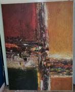 Abstract schilderij, Ophalen