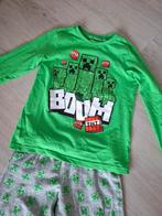 Minecraft pyama 134 (lange mouw), Ophalen of Verzenden, Zo goed als nieuw, Jongen, Nacht- of Onderkleding