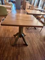 Houten horeca tafels van Hutten - Bagels & Beans, Ophalen, Gebruikt, Vierkant, 50 tot 100 cm