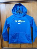 NIKE FOOTBALL DRY -FIT THERMA  HOODIE  6/8 JAAR  Z.G.S, Maat XS of kleiner, Ophalen of Verzenden, Zo goed als nieuw, Shirt