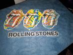 Vintage batik shirt van: The Rolling Stones uit 2002 mt XL, Ophalen of Verzenden, Gedragen, Maat 56/58 (XL), Blauw