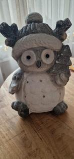 Kerstuilenbeeldje met kerstmuts, Diversen, Kerst, Ophalen, Zo goed als nieuw