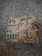Textiel drukblok hout, Antiek en Kunst, Ophalen of Verzenden