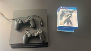 PS4 Pro 1TB | 2 controllers | 7 games beschikbaar voor biedingen