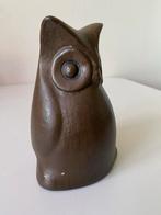 Vintage Uil Beeld - 18cm, Zwaar, Ophalen of Verzenden