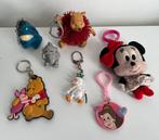 Disney sleutelhangers Winnie de poeh - Donald Duck - vintage, Gebruikt, Ophalen of Verzenden, Beeldje of Figuurtje