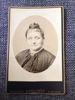 Kabinetfoto, Vrouw, A.L. Preuniger, Zierikzee - Vlissingen, Ophalen of Verzenden, Voor 1940, Gebruikt, Foto