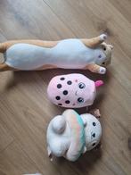3 Kawaii Knuffels - Schattige Pluche Set, Ophalen of Verzenden, Hond