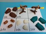 Playmobil Onderdelen 2161-70 Cape Wapen vuurpot bidon krat, Verzenden, Gebruikt, Los playmobil