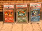 PSA10 Pokemon 25th Anniversary Charizard Blastoise Venusaur, Ophalen of Verzenden, Zo goed als nieuw
