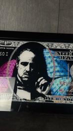 Godfather Dollar Schilderij 75/38cm Culemborg Bezorging Moge, Antiek en Kunst, Ophalen of Verzenden