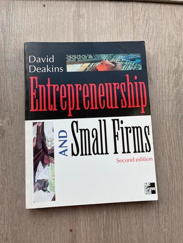 Entrepreneurship & Small Firms - David Deakins beschikbaar voor biedingen