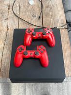 PS4 Slim 500GB + 2 Controllers + 5 Games, Spelcomputers en Games, Spelcomputers | Sony PlayStation 4, Met 2 controllers, Ophalen of Verzenden