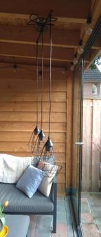 zwarte plafondlamp, Huis en Inrichting, Lampen | Hanglampen, Ophalen, Gebruikt