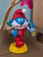 Kerst Grote Smurf met Lantaarn - Snoepdop BIP Holland, Verzamelen, Smurfen, Verzenden, Gebruikt, Grote Smurf, Poppetje, Figuurtje of Knuffel