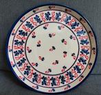 Bunzlau dinerbord, dienblad, serveerbord met rand - zgan, Huis en Inrichting, Keramiek, Ophalen of Verzenden, Zo goed als nieuw
