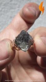 Electroformed koperen Herkimer diamant ring, Nieuw, Overige materialen, Met edelsteen, Dame