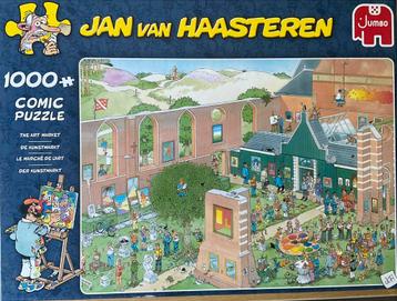 Jan van Haasteren - De Kunstmarkt - 1000 stukjes beschikbaar voor biedingen