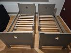 Twee Kinderbedden 160x70 met Lattenbodem + ladekast, Ophalen, Gebruikt, 70 tot 85 cm, 140 tot 160 cm
