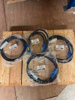 4x powercon doorlus snoer neutrik procav 3G2,5, Z, Z, Nieuw, Ophalen of Verzenden
