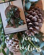 Stoer en sobere houten kerstklok met verlichting en toef, Ophalen, Nieuw