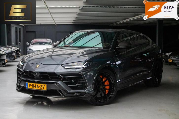 Lamborghini Urus 4.0 V8 | Keramisch| Full Carbon |B&O | Pano, Auto's, Lamborghini, Bedrijf, Te koop, Urus, 360° camera, 4x4, ABS