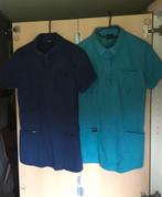2x Zorg werk tuniek polo shirt, Kleding | Dames, Ophalen, Zo goed als nieuw, Blauw