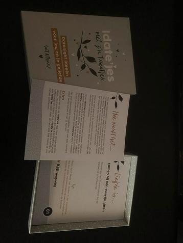 Idate'jes - Datenight Ideeën voor 2 beschikbaar voor biedingen